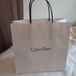 paper bag calvin klein